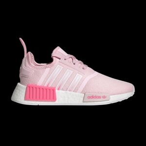 Pink & White Size 5.5 Big Kids (7.5 Women's) Adidas NMD R1 J